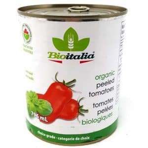 tomates entiÈres pelÉes basilic bio