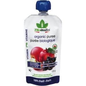 purÉe de pommes cassis bios