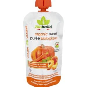 purÉe de carottes abricot courge bios