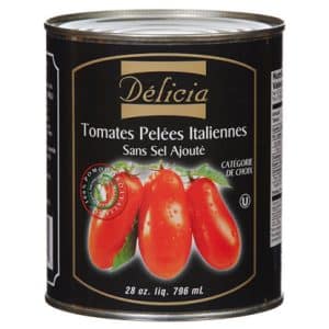 tomates italiennes pelÉes