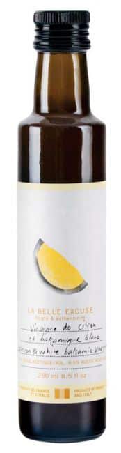 vinaigre citron & balsamique blanc