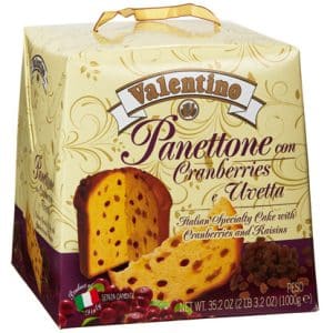 panettone traditionnel aux canneberges