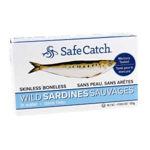 WILD SARDINE SKINLESS, BONELESS IN WATER