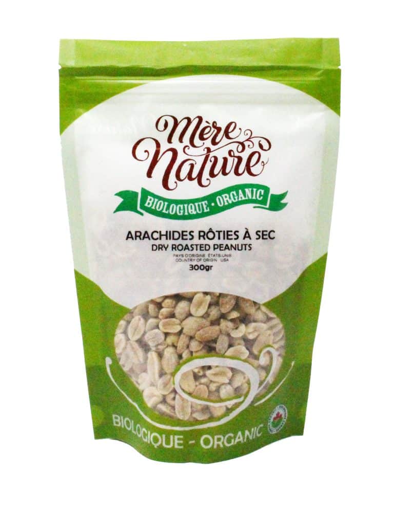 arachides rÔties À sec bio