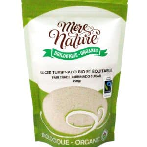 TURBINADO SUGAR ORGANIC FARE TRADE