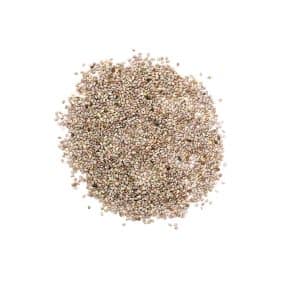chia blanc en grain caisse